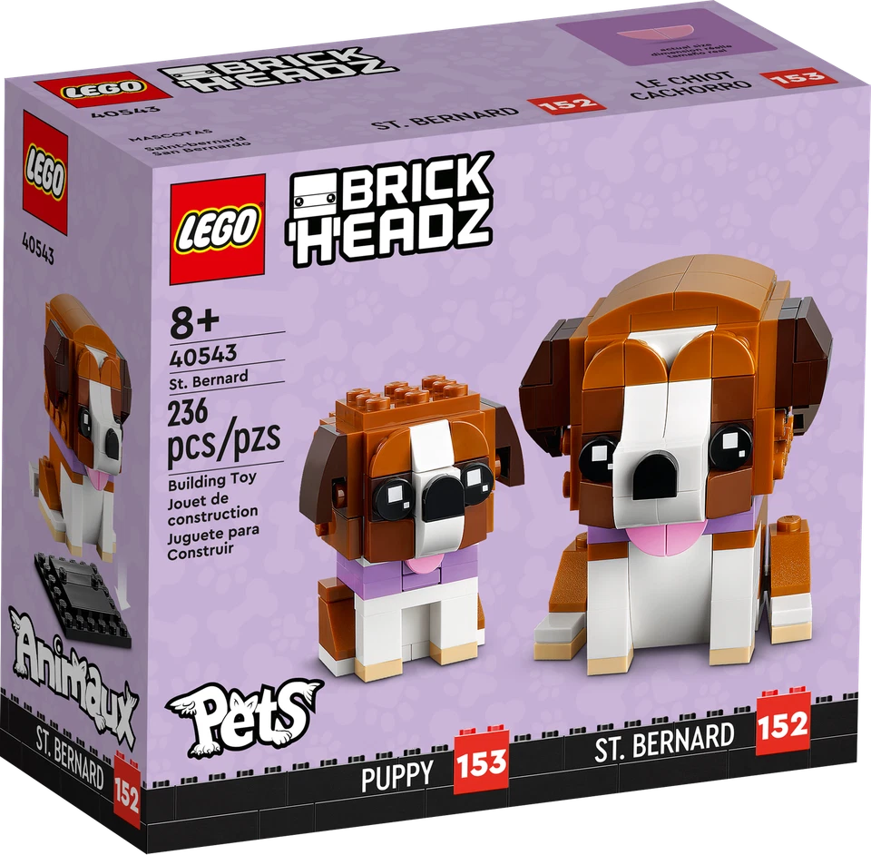 LEGO Iconic: St. Bernard (40543)