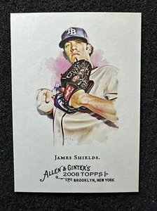 JAMES SHIELDS #159 2008 Topps Allen & Ginter's QTY Tampa Bay Rays - Picture 1 of 2