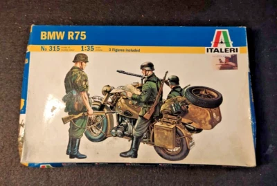 Kit Montaggio Soldatini Italeri BMW R 75 Ref. 315 plastica scala 1:35 - Immagine 1 di 4
