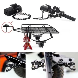 For 1/10 Scale Axial SCX10 90046 TRX-4 RC Crawler Car Metal Hitch Trailer Hook - Picture 1 of 16