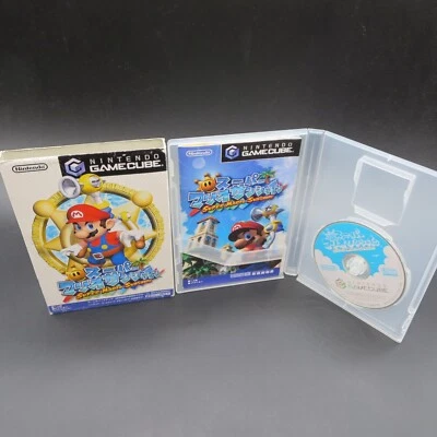 Super Mario Sunshine GameCube Game with Manual Nintendo Japanese Version - Image 1 of 4