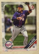 2019 Bowman Prospects Royce Lewis Rookie Card #BP103 Minnesota Twins 
