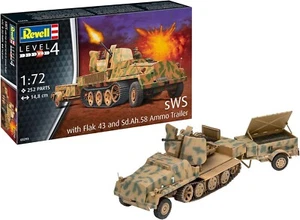 Revell 03293 - sWS mit Flak 43 und Sd.Ah.58 Ammo Trailer im Maßstab 1:35, Level4 - Bild 1 von 7