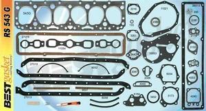 MEJOR juego completo de junta de motor cabezal + colector + cubierta de válvula para Chevy/GMC 235 1953-63 - Imagen 1 de 6