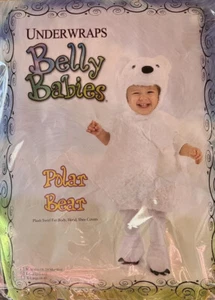 Brand New Polar Bear Toddler Halloween Costume, Sz. L (2-4). - Picture 1 of 5