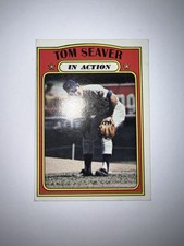 Tom Seaver 1972 Topps In Action NY Mets #446 NM-MT