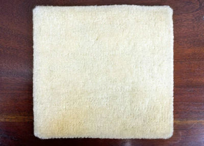 Indien Table Placemats For Kitchen Solid White Wool Rug Boho Home Décor Gifts - Image 1 of 4