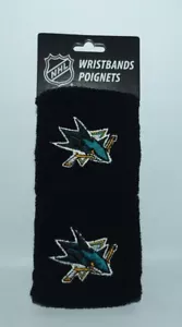 NHL San Jose Sharks Wristbands Poignets - Picture 1 of 2