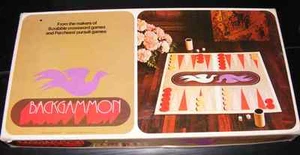 1975 Backgammon Board Game by Selchow & Righter - Picture 1 of 4
