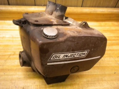 1975-80? CZ 175 oil tank airbox filter housing assembly - Image 1 of 4