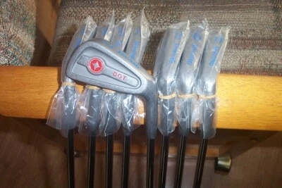 BRAND NEW Spalding Dot  3-pw irons  steel shaft RH ladys - Image 1 of 2