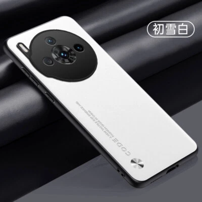 Para ZTE nubia Z60S Pro, Lujo Negocios Luz Cuero PU Goma Suave Estuche Cubierta Foto 1 de 4