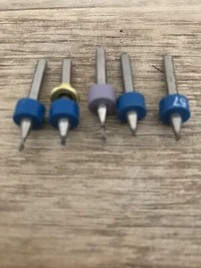 Modeling Micro Drill Bit and Router Tip Lot - Picture 1 of 7
