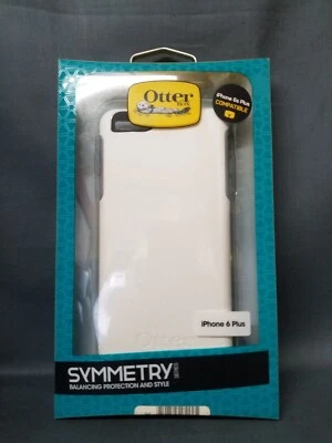 Funda Otter Box Serie Symmetry para iPhone 6 Plus - 77-50323 Blanca ¡NUEVA! Foto 1 de 4