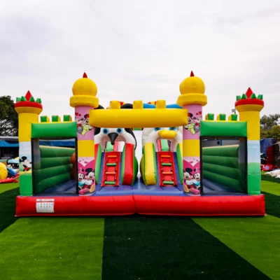 Profi Hüpfburg Zirkus-Eventmodul – 12x6x5m – Modell IN1-120 – inkl. Gebläse XXl - Bild 1 von 4