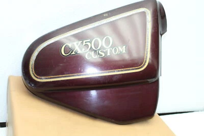 1980 HONDA CX500C CX500 CUSTOM RIGHT SIDE COVER FRAME PANEL (HTPU235) - Image 1 of 4