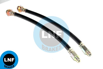 FORD RANCHERO SQUIRE BRAKE HOSE FRONT SET X2 (DRUM) 70 71 1970 1971 - Image 1 of 4