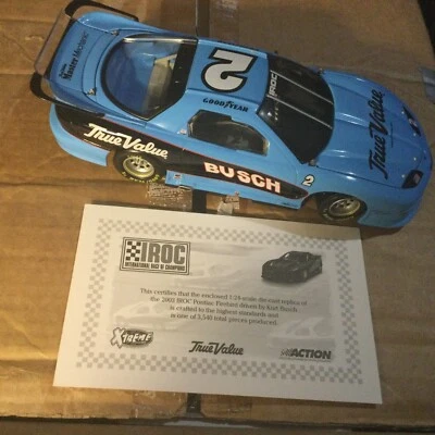 ACTION NASCAR 2003 IROC FIREBIRD #2 TRUE VALUE  KURT BUSCH TALLADEGA  WIN - Image 1 of 4