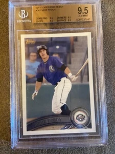 Mike Trout Rookie Card 2011 Topps Pro Debut #263 BGS 9.5! Goat! - Picture 1 of 2