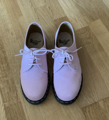 Zapatos Oxford Dr Martens 1461 Iced UK 7 Wms 9 9.5 10 de cuero gamuza rosa liso Foto 1 de 4