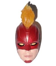 Marvel Legends CAPTAIN MARVEL HEAD Binary Form Flame Mohawk Walmart