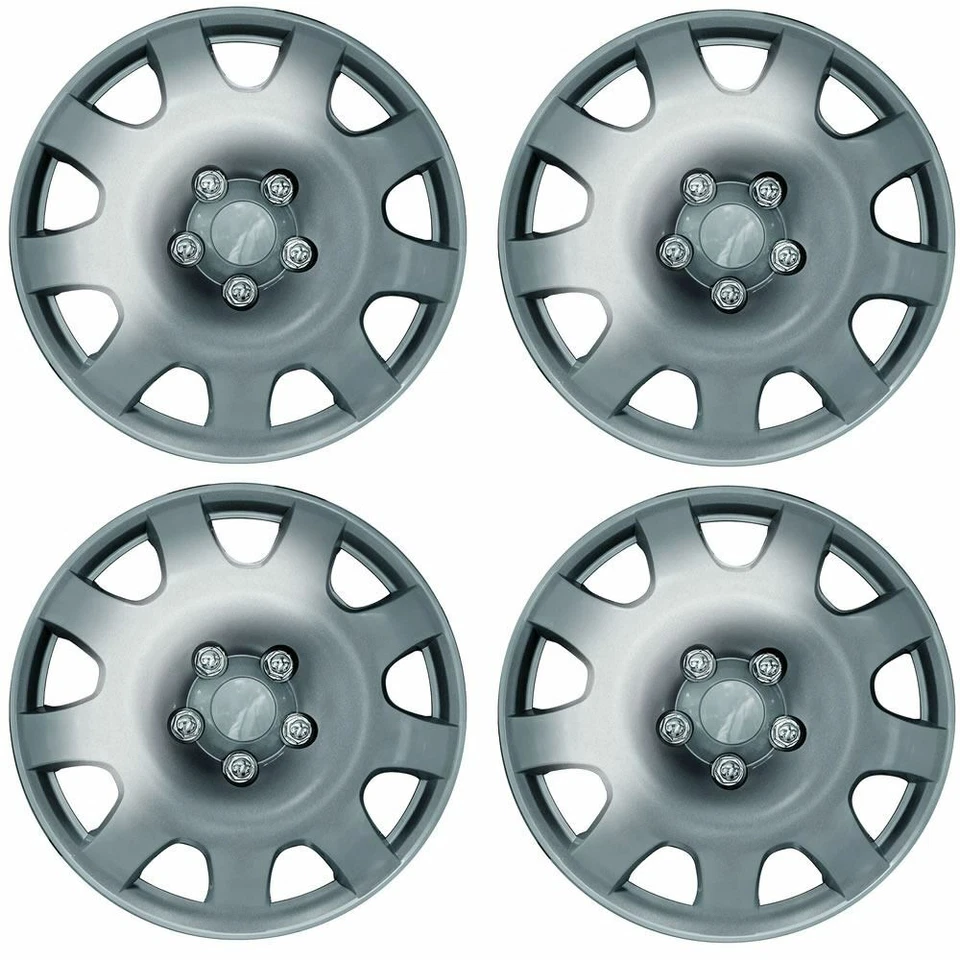 RENAULT WIND 14" Thunder Car Wheel Trims Hub Caps Plastic Covers Silver - Image 1 of 1