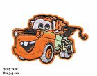 Cars Movie Mater Cartoon Character Tow Truck Car Embroidered Iron On Patch