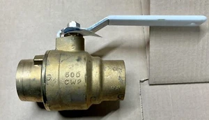 Apollo 2-teiliges Kugelhahn 77FLF-208-01, 2 Zoll, Löten, Messing, voller Anschluss, RPTFE - Bild 1 von 3