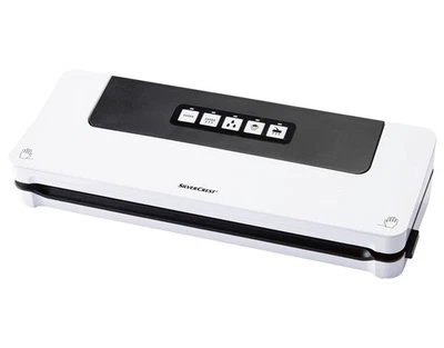 SILVERCREST(KOMPERNASS HANDELS GMBH) SILVERCREST Vakuumierer Vakuumiergerät »SV 125 C5« weiß 125 W 3-m-Folienrolle