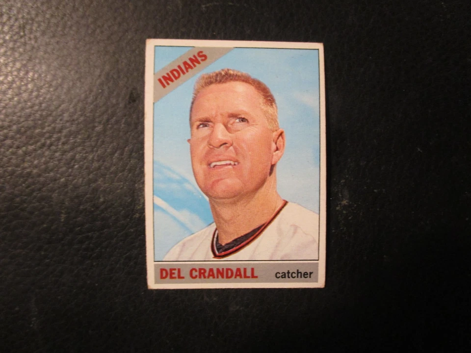 1966  TOPPS#339 DEL CRANDALL INDIANS     EX+/EXMT - Image 1 of 1