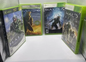 KONVOLUT 4 CIB Xbox HALO SAMMLUNG: (HALO 1,3,4REACH) (GETESTET!) - Bild 1 von 24