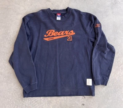 Vintage Chicago Bears Sweatshirt Size Large Script Reebok Gridiron Classic Y2k - Image 1 of 4