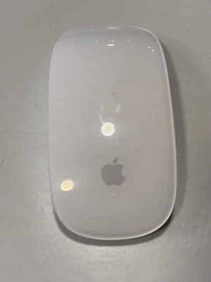Apple Magic Mouse Model A1296 Wireless 3VDC Bluetooth, White Untested - Image 1 of 3