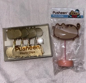 2017 Pusheen Box exclusive - photo clips and  photo holder - NEW - Foto 1 di 5