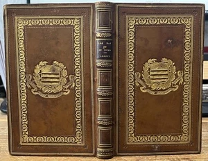 1847 'The Way To Do Good, Christian Character..' FINE GILT LEATHER BINDING - Imagen 1 de 15