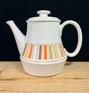 Vintage Noritake Progression China Teapot – “Mardi Gras” Pattern – Made in Japan - Picture 1 of 14
