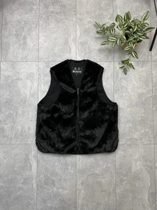 Barbour OS Fur Liner Black Waistcoat Size 36 Men’s - Picture 1 of 15