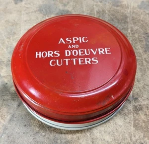 Vintage Canape and Hors D'oeuvre Cutters in Original Dose Made in England - Bild 1 von 3
