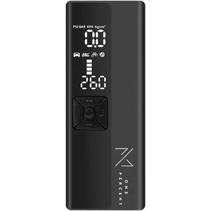 One Percent 150PSI Wireless Portable Air Pump for Car Bicycle Ball - BLACK - Picture 1 of 5