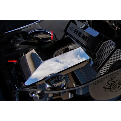 Cubierta de caja de fusibles para Chrysler/Dodge Charger/300 2011-14 [acero inoxidable/pulido] Foto 1 de 4