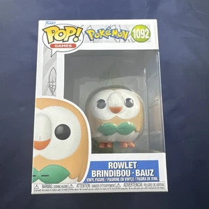 Funko Pop! Pokemon Spiele Rowlet #1092 Brindibou Bauz mit Popschutz - Bild 1 von 2