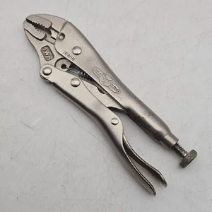 Irwin Vise-Grip 5WR Feststellzange 5" lang 1-1/8" Kapazität gebogene Backe - Bild 1 von 10