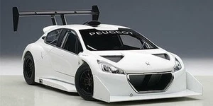 Peugeot 208 T16 Pikes Peak 2013 Blanc 1:18 Model 81355 Autoart - Picture 1 of 7