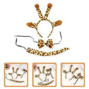 Cute Animal Costume Adorable Giraffe Wear-resistant Tails Cosplay Bow Tie - Picture 1 of 12
