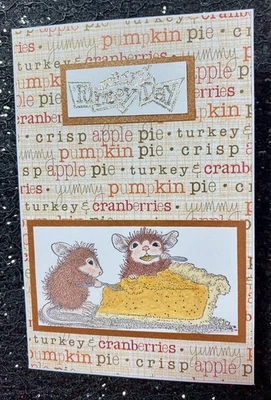 Handmade Thanksgiving Card - Image 1 of 2