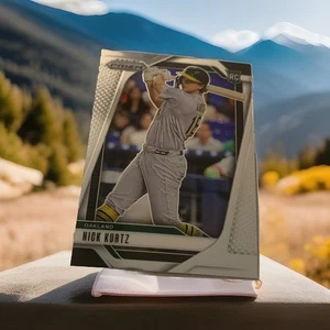 2025 Prizm Nick Kurtz Base RC Oakland Athletics - Bild 1 von 6