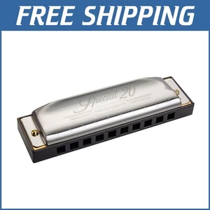 Durable German-Engineered C Sharp Harmonica - Special 20 with Airtight Design - Picture 1 of 8