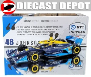 JIMMIE JOHNSON 2021 CARVANA INDY CAR 1/18 - Picture 1 of 1
