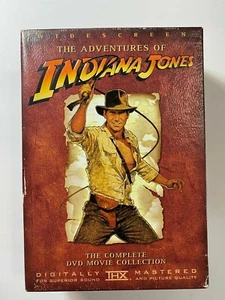 The Adventures of Indiana Jones The Complete DVD Collection 4 Disc Free Shipping - Picture 1 of 12