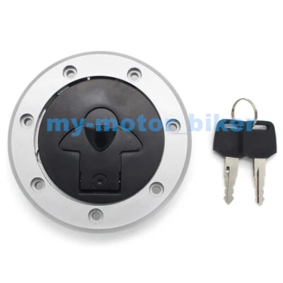 Fuel Gas Tank Cap Keys Set for Kawasaki ZX750 Ninja ZX-7R 2000-2001/ZX-7RR 96-97 - Imagem 1 de 4